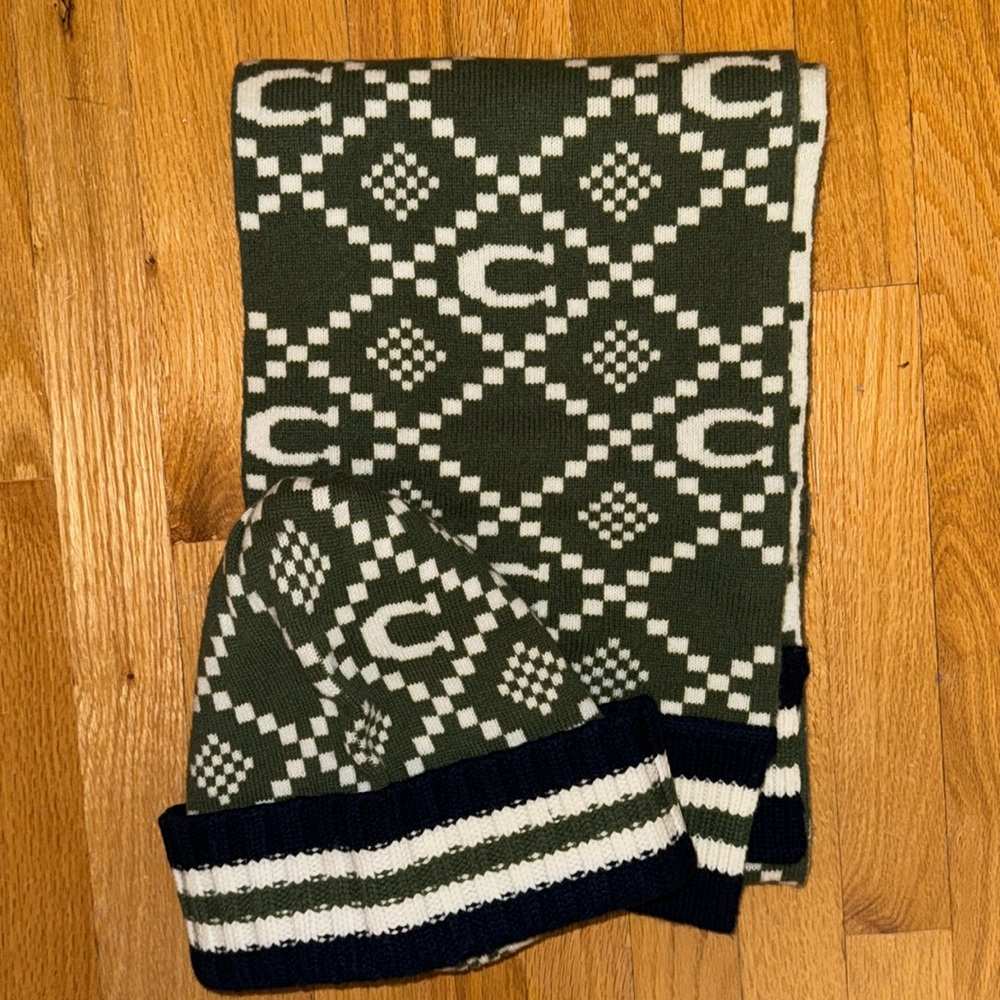 Matching Coach Hat & Scarf - NWT